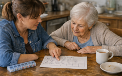 How to Create a Weekly Senior Care Schedule at Home