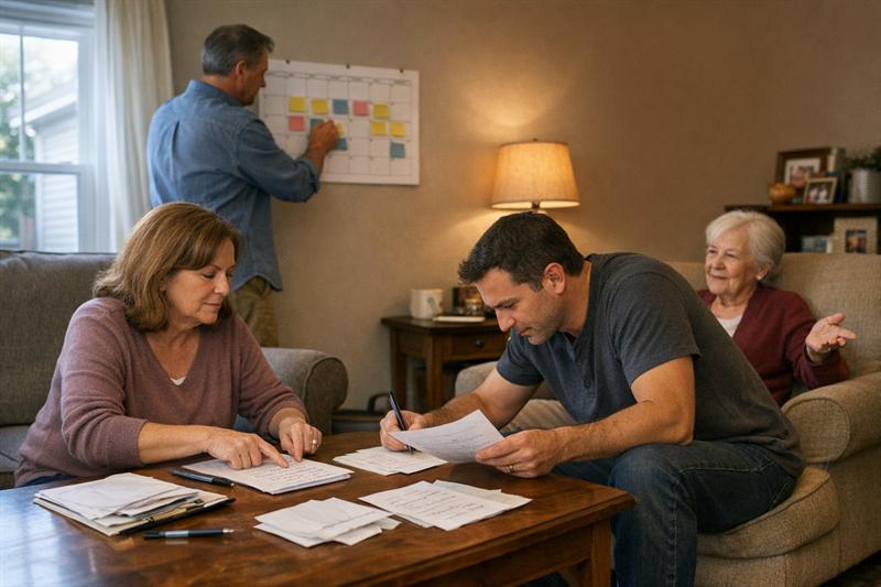 How to Share Caregiving Responsibilities Without Family Conflict